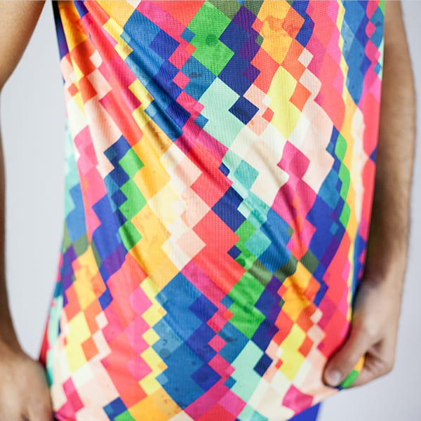 thumbnail colourful squared pattern textile
