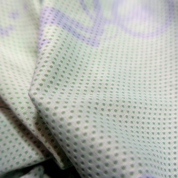 honeycomb white sport fabric