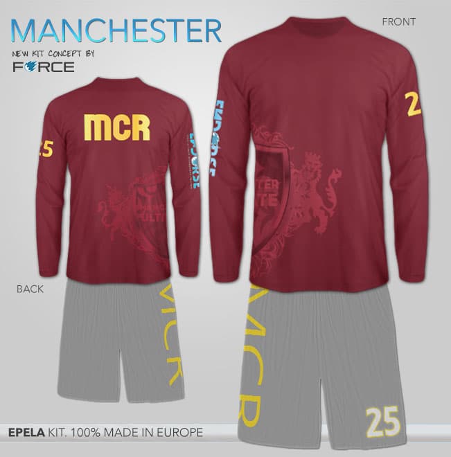 long sleeved jersey manchester