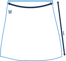 icon dimensions Skirt