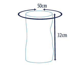 icon dimensions Chauffe-cou 3-en-1